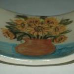 Sunflower Cupcake Plate